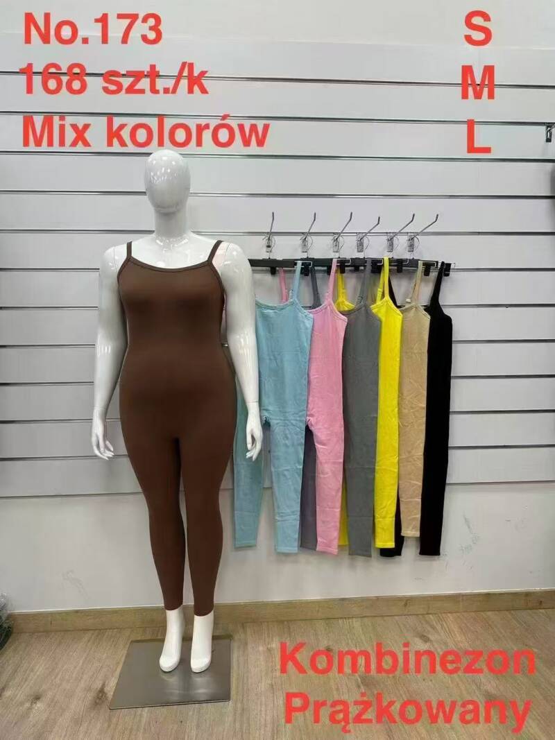 Kombinezon damskie Roz S-M-L, Mix kolor Paczka 10 szt